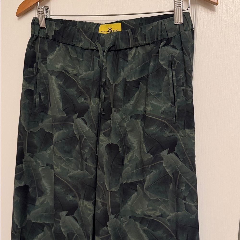 Baja East palm print wide-leg pants - Picture 3 of 11